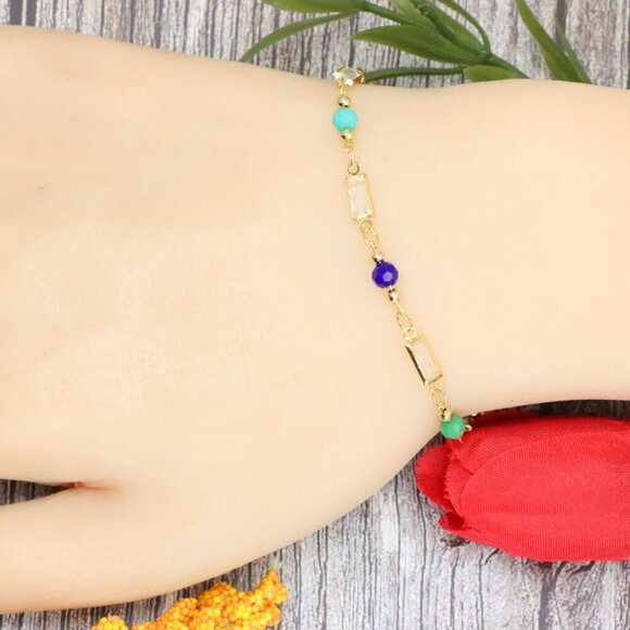 "Trendy Handmade Bracelet – A Stylish Gift for Women & Girls, MAR091665 - Picture 8 of 10